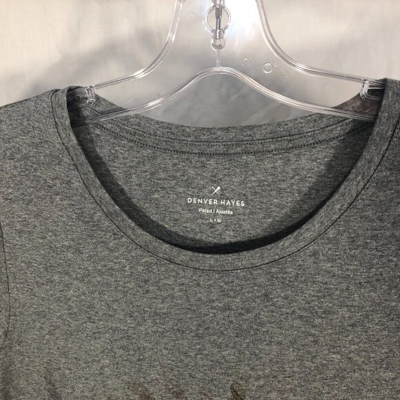 Heather Grey Fitted T-shirt - L - Picture 6 of 6